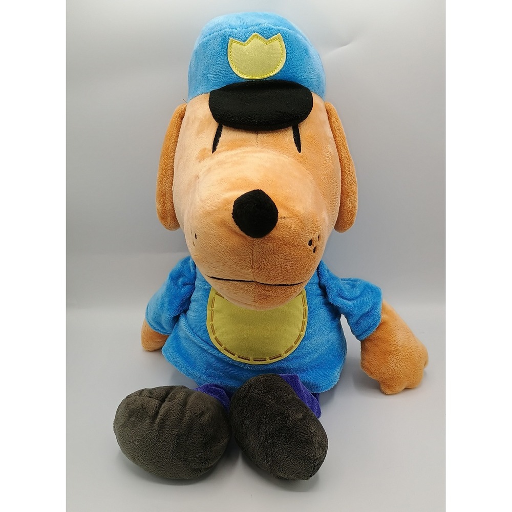 20" 2025 Dreamworks Dogman Weighted Plush Police Dog Man